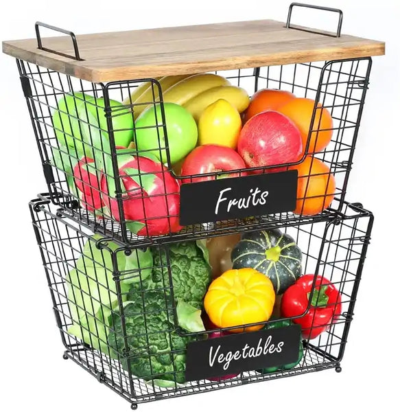 Rae fashion Dunn Wire Basket FRUIT, VEGETABLES