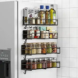 Magnetic spice rack