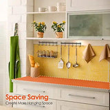 Wall cookware storage rack